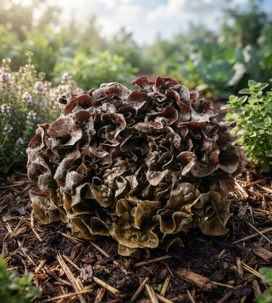 Lechuga Hoja de Roble Roja Orgánica