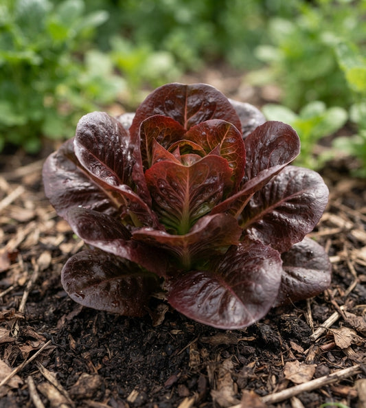 Lechuga Romana Roja Orgánica